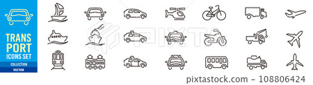 vehicle, icon, icons 108806424