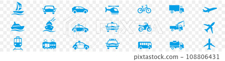 vehicle, icon, icons 108806431