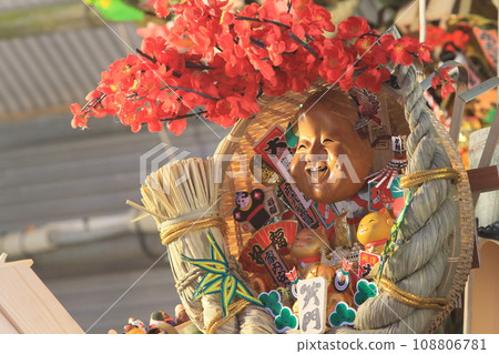 Lucky rake from Tori no Ichi - prosperous business Lucky rake from Tori no Ichi - prosperous business 108806781