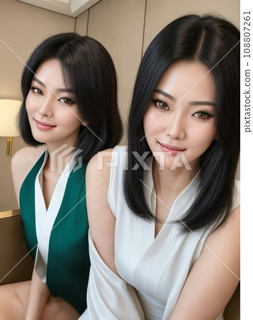一個穿著中國服裝的女人 一個穿著中國服裝的女人 108807261