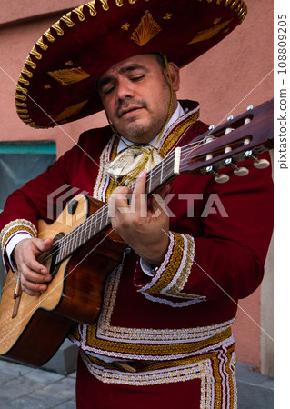 Mexican musician mariachi 108809205