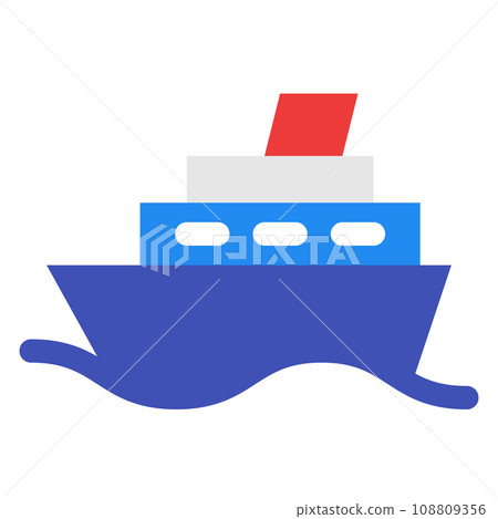 代表車輛、船舶的顏色樣式圖示 代表車輛、船舶的顏色樣式圖示 108809356