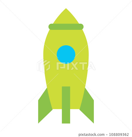 代表車輛、火箭的顏色樣式圖示 代表車輛、火箭的顏色樣式圖示 108809362