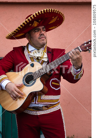 Mexican musician mariachi 108809575
