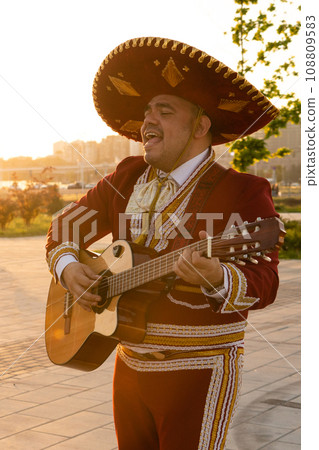 Mexican musician mariachi Mexican musician mariachi 108809583