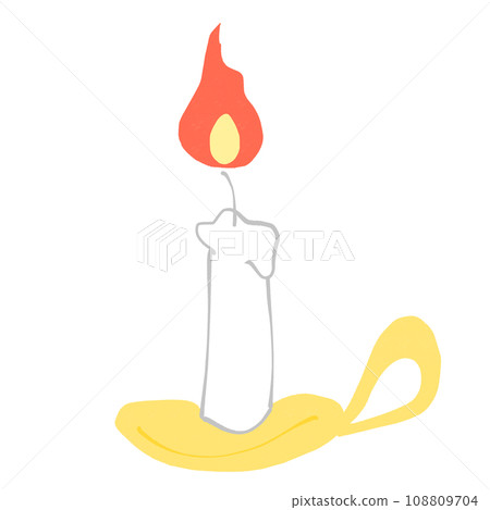 Candle illustration Candle illustration 108809704