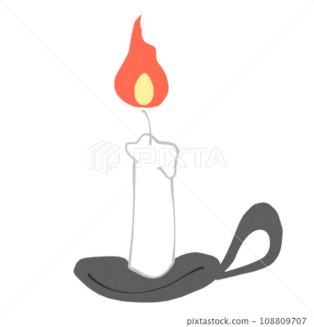 Candle illustration Candle illustration 108809707