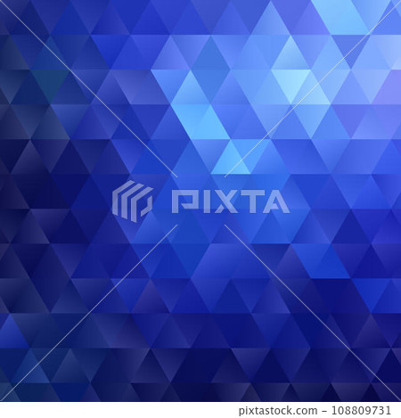 Abstract Blue Triangular Geometric Modern Background Abstract Blue Triangular Geometric Modern Background 108809731
