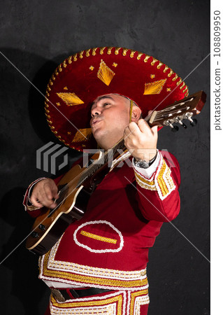 Mexican musician mariachi 108809950