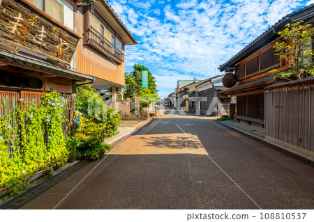 富山縣富山市岩瀨市街景 108810537