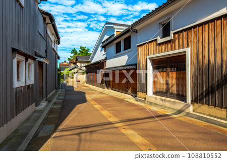 Toyama Prefecture, Toyama City, Iwase townscape Toyama Prefecture, Toyama City, Iwase townscape 108810552