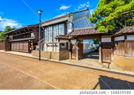 Toyama Prefecture, Toyama City, Iwase townscape 108810580