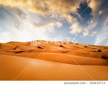 sandy desert 108810713