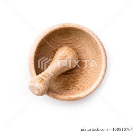 wooden kitchen mortar wooden kitchen mortar 108810764
