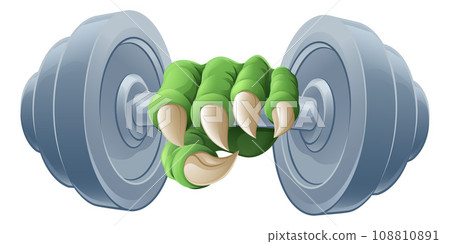 Claw Dumb Bell Gym Weight Dumbbell Monster Hand 108810891