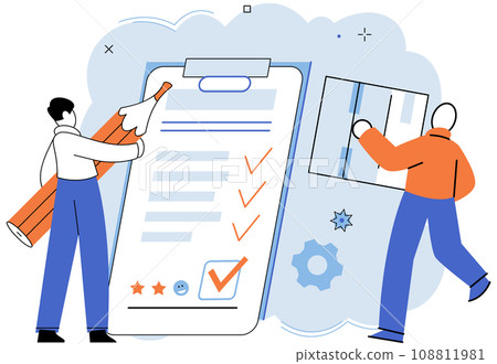 Product to service model. Vector illustration. The product-to-service metaphor emphasizes transformation tangible goods into intangible offerings Business success depends on strategic alignment Product to service model. Vector illustration. The product-to-service metaphor emphasizes transformation tangible goods into intangible offerings Business success depends on strategic alignment 108811981