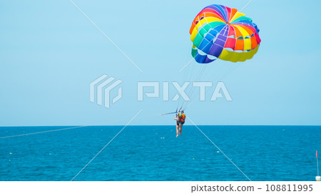 Parachuting.  108811995