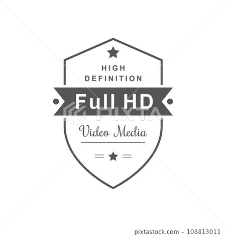 Full HD Logotype. Full HD Logotype. 108813011