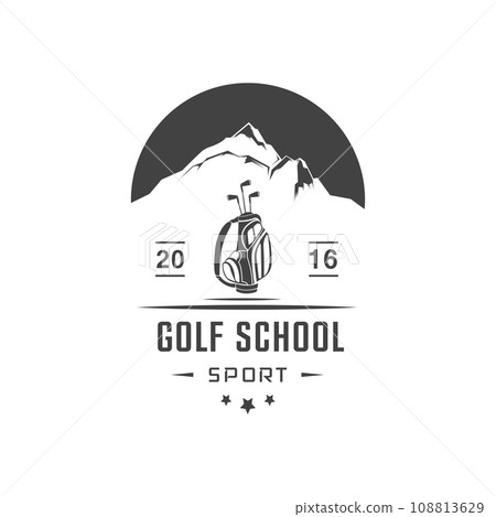 Golf School Logotype Golf School Logotype 108813629