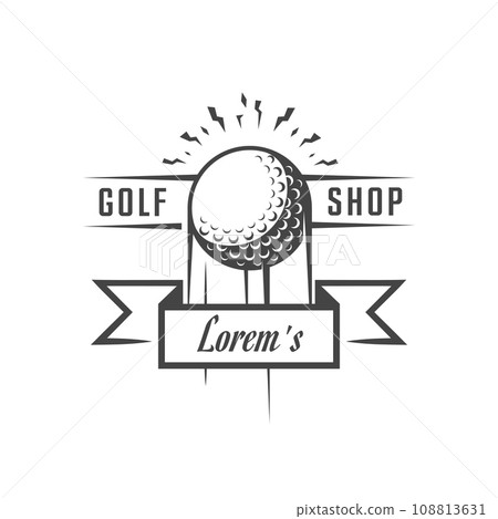 Golf Rent Logotype Golf Rent Logotype 108813631