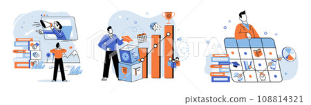 Personal growth. Vector illustration. Motivation is essential for maintaining positive mindset towards personal growth Continuous improvement is key to achieving personal growth and development Personal growth. Vector illustration. Motivation is essential for maintaining positive mindset towards personal growth Continuous improvement is key to achieving personal growth and development 108814321