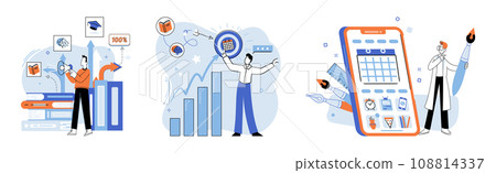 Personal growth. Vector illustration. Self development and self growth go hand in hand in pursuit personal growth The personal growth metaphor compares personal growth to flower blossoming Developing Personal growth. Vector illustration. Self development and self growth go hand in hand in pursuit personal growth The personal growth metaphor compares personal growth to flower blossoming Developing 108814337