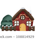 House decorations in Christmas 108814929