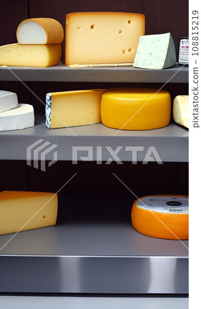 Cheese on white background 108815219