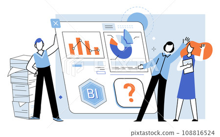 Business briefing vector illustration. Finance management involves analyzing financial data, making informed decisions, and ensuring fiscal responsibility The business briefing concept emphasizes Business briefing vector illustration. Finance management involves analyzing financial data, making informed decisions, and ensuring fiscal responsibility The business briefing concept emphasizes 108816524
