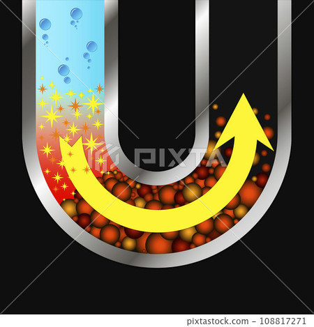 Clearing a blockage in a water pipe in a section, plumbing repair and service Clearing a blockage in a water pipe in a section, plumbing repair and service 108817271