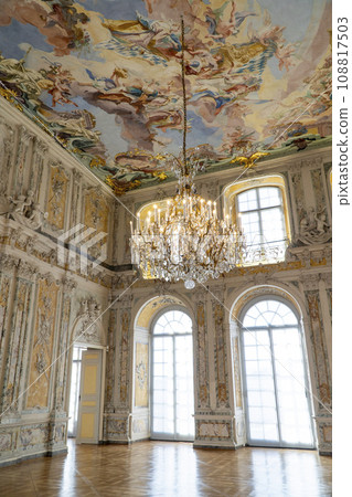The Augustusburg Palace Interior Bruhl Germany 108817503