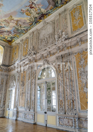 The Augustusburg Palace Interior Bruhl Germany 108817504