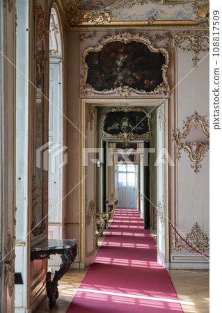 The Augustusburg Palace Interior Bruhl Germany 108817509