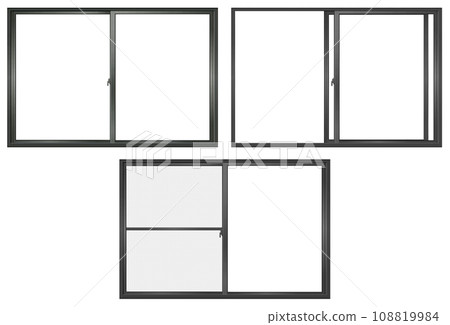 黑色推拉窗扇套裝 黑色推拉窗扇套裝 108819984