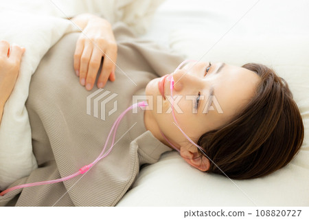 女氫氣氫氣吸入吸入管 108820727