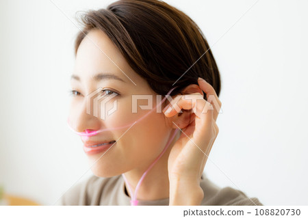 Female hydrogen hydrogen gas inhalation inhalation tube 108820730