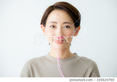 女氫氣氫氣吸入吸入管 108820760