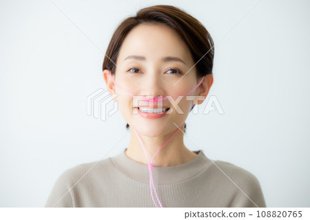 女氫氣氫氣吸入吸入管 108820765