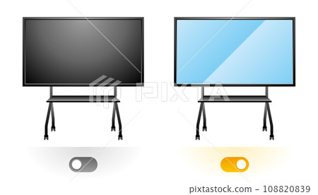 Simple illustration_large monitor 108820839