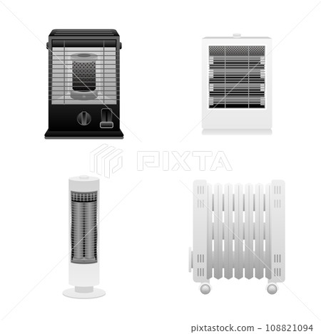 簡單插畫_各種家電一組_加熱器 簡單插畫_各種家電一組_加熱器 108821094