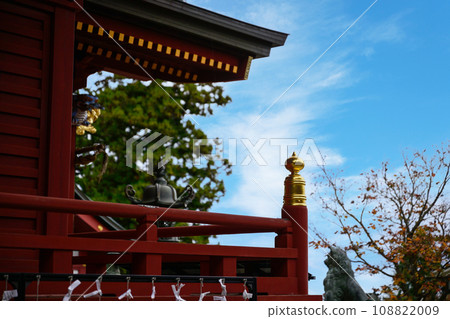 Mitake Shrine, the solemn appearance of the worship hall, Ome City, Tokyo Mitake Shrine, the solemn appearance of the worship hall, Ome City, Tokyo 108822009