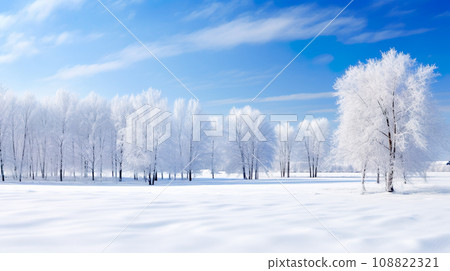 Quiet silver world "AI generated image" 108822321