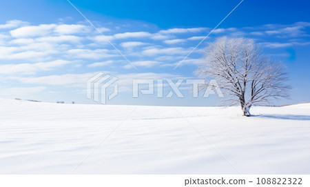 Quiet silver world "AI generated image" 108822322