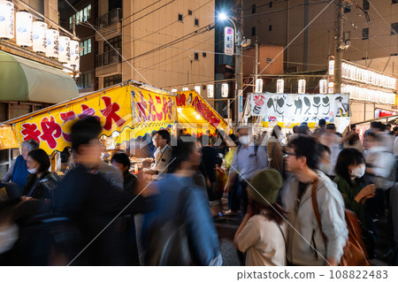 [東京]東京節-日本橋Bettara市場 108822483