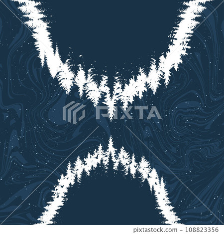 Grunge dark forest background 108823356