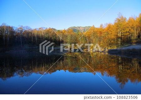 三鈴池的絕景【長野縣南牧村(八岳高原旅館)】 三鈴池的絕景【長野縣南牧村(八岳高原旅館)】 108823506