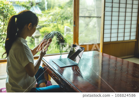 Japanese-style women 108824586