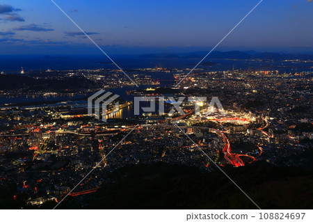 [福岡縣] 北九州市夜景（猿倉山展望台） 108824697