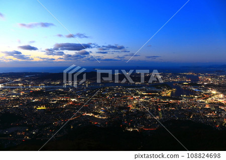 [福岡縣] 北九州市夜景（猿倉山展望台） 108824698