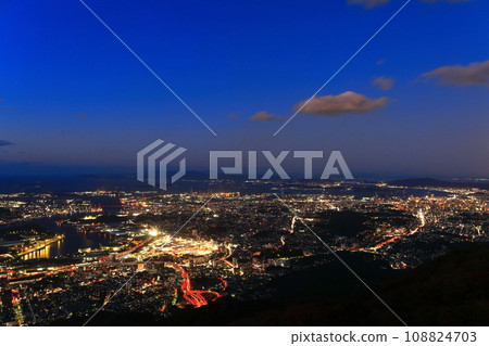 [福岡縣] 北九州市夜景（猿倉山展望台） 108824703